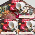 thumbnail image 4 of Merry Xmas Dish Drying Mats Super Absorbent Dish Drainer Rack Pad Non-Slip Drying Mat for Kitchen Counter, 24"x16", 4 of 7