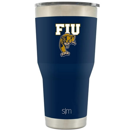 Florida Marlins Tumbler (Simple Modern Florida International University 30oz Cruiser Tumbler - Vacuum Insulated Stainless Steel Travel Mug - FIU Panthers Tailgating Hydro Cup College)