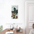 thumbnail image 3 of Elephant Stock Fresh Apples Wall Art - Vertical Multi Panel Canvas - Living Room Wall Decor - Food And Drink Multi Panel - Green And White Decor - 12" x 27", 3 of 8
