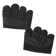 thumbnail image 3 of Guantes de levantamiento de pesas a prueba de golpes shamjiam Negro M, 3 of 8