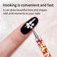 thumbnail image 5 of 5PCS Juego de Rotuladores de Doble Punta - Mango Acrílico, Punta de Metal, para Manicura, Rhinestone Picking, Nail Art, 5 of 8