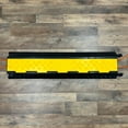 thumbnail image 3 of Imperial Standard Cable Channel - Floor Cord Covers - Cord Management - Cord Covers for Wires on Floor - Extension Cord Cover - 2 Channel, 3 of 5