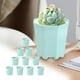 thumbnail image 4 of Maceta decorativa de resina, 10 unidades, para suculentas, para decoración del hogar, jardinería, contenedor, plantas decorativas, maceta para suculentas., 4 of 5