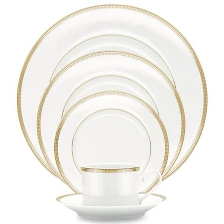 Noritake Gold Dinnerware - Noritake Pembroke Gold 5-Piece Place Setting
