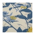 thumbnail image 4 of BANET Square Table Cloths , Vintage Floral Plant Party Tablecloth Waterproof Polyester Table Covers for Kitchen Dinning Wedding Decoration, Stain/Wrinkle Resistant, Washable, Yellow Blue white, 4 of 8