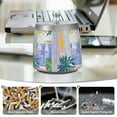 thumbnail image 6 of Yayeee Ashtray with Lid for Cigarette Smokeless Stainless Steel Home Ash Holder, Seaside Boat, 6 of 7