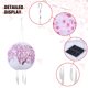 thumbnail image 5 of Potencia Solar Luces Cerezo LED Tela Nylon Linterna (con Borlas) Rojo, 5 of 9