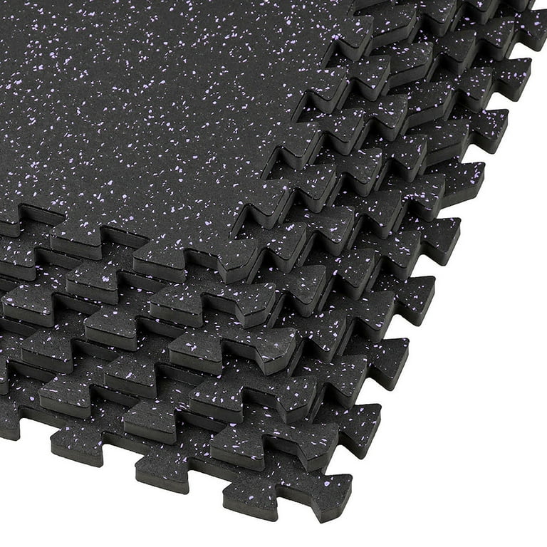 Fitness mat with diamond plate texture walmart sale