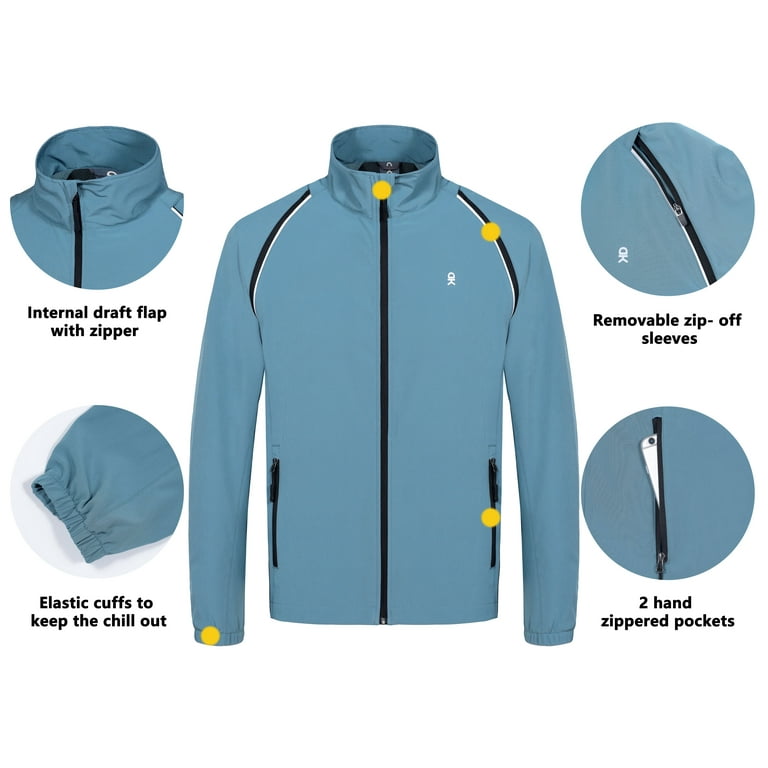 特価ブランド Little Donkey Andy Men's Quick-dry Running Jacket Clothing