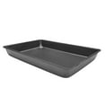 thumbnail image 2 of Mainstays 10.5 in x 15.4 in Nonstick Steel Lasagna Pan, Rectangle Baking Pan, Gray, 2 of 12