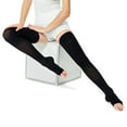thumbnail image 3 of Thigh High Stocking Open Toe Socks Pressure Support Hose -Slide Silicone Dot High Elastic Stocking, 3 of 7