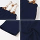 thumbnail image 5 of Traje de lino de 5 piezas SANGTREE azul marino con estampado floral para niños de 9 a 12 meses, 5 of 6