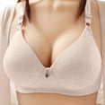 thumbnail image 3 of Lovzfmll Bras for Women! Bras for Women Wirefree - Wireless Bra, Everyday Bras, Bras for Women No Underwire Khaki 2XL, 3 of 8
