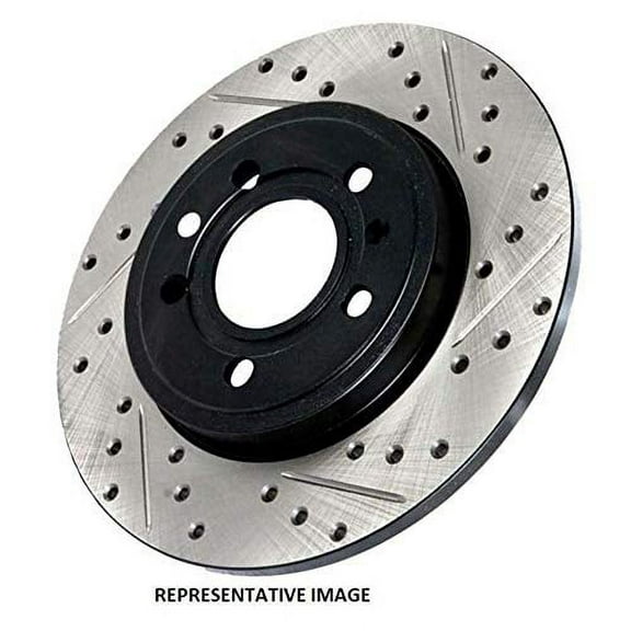 StopTech SportStop 6/02-08 Nissan 350Z / 8/02-04 Infiniti G35 Slotted & Drilled Rear Right Rotor