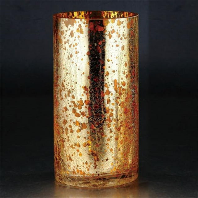 Vase en Verre 11.5 x 6 Po, Or