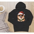 thumbnail image 5 of Hello Winter Pomeranian Frosty Morning Walk Welcome Snowy Christmas Hoodie Unisex Merch Hoodies Pom Dog Lover Gifts - 02018, 5 of 6