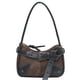 thumbnail image 1 of Con Remaches para Mujer Bolso Vintage para Axilas Gran Capacidad para Uso en La Calle (café), 1 of 9