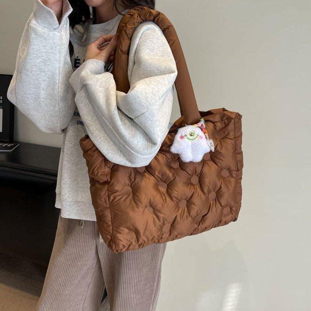 Bolso de moda para mujer y niña, bolso de compras de estilo lindo, bolso de viaje con cierre de cremallera