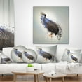 thumbnail image 4 of Designart Guinea Fowl Abstract Design - Animal Throw Pillow - 16x16, 4 of 5