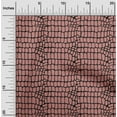 thumbnail image 1 of oneOone Georgette Viscose Dusty Rose Fabric Crocodile Animal Skin Quilting Supplies Print Sewing Fabric By The Yard 42 Inch Wide, 1 of 4