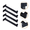 thumbnail image 3 of Weiweiguan 4pcs Iron Storage Bracket Shelf Support Rack Heavy Duty Shelf Bracket for Home, 3 of 7