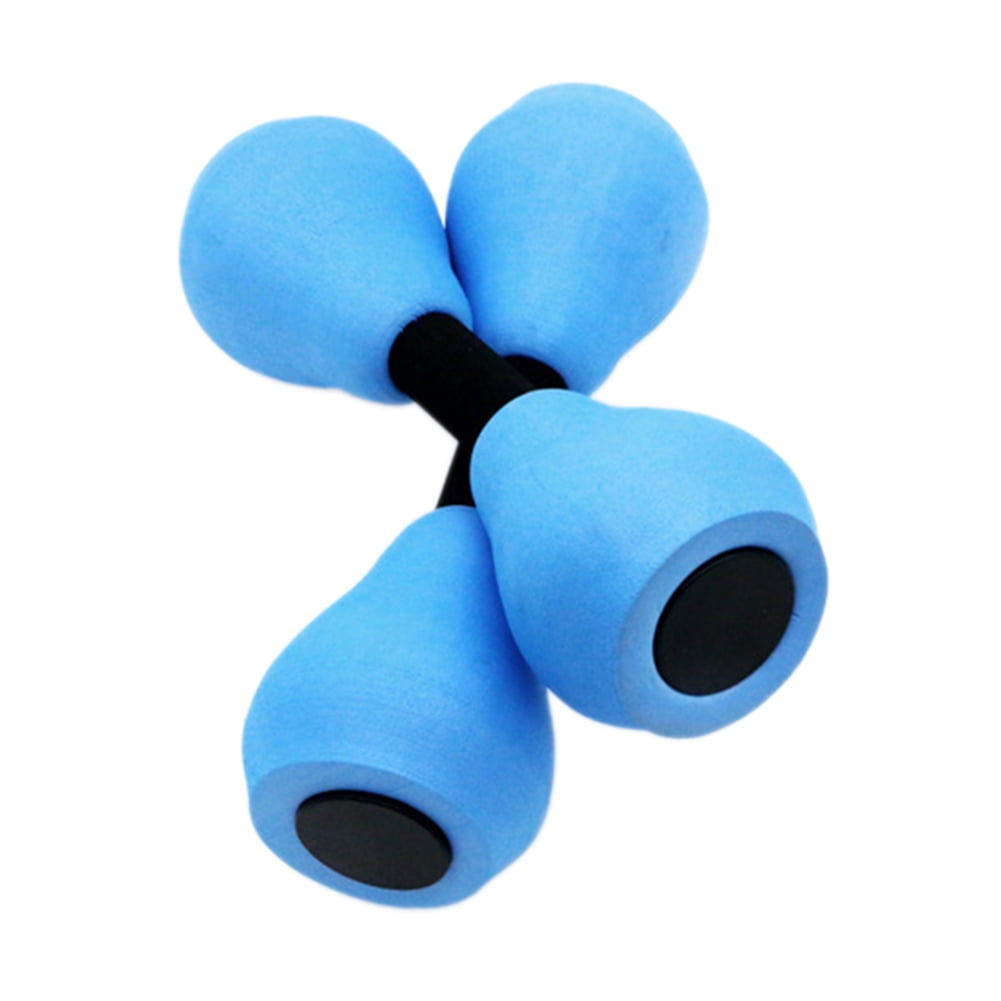 Aquatic Exercise Dumbells Set of 2, Pool Resistance Water Barbells Water Aerobic Exercise Foam