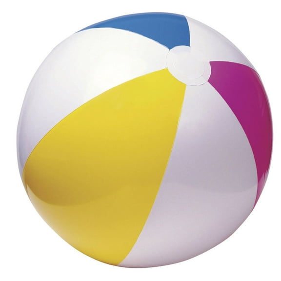Economy 24" Beach Ball, Inflates to 15" for Ultimate Summertime Fun (Pack of 12)