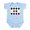 Sky Blue, variant on CafePress - Born To Read Diamonds Infant Bodysuit - Baby Light Bodysuit, Size Newborn - 24 Months