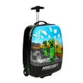 thumbnail image 2 of Minecraft Cliffside Creepers Youth 18" 2-Wheeled Hardside Toddler Luggage, 2 of 7