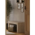 thumbnail image 3 of Maven Lane Zeno Contemporary Wooden Bench in Weathered Grey Finish, 3 of 9