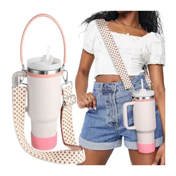 Stanleys Cup Stanleys Cup Set Stanleys 40 30 oz Cup with boots and straps