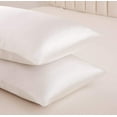 thumbnail image 4 of 2-Pack Satin Pillowcases for Hair and Skin,Satin Pillow Covers with Envelope Closure, 4 of 7
