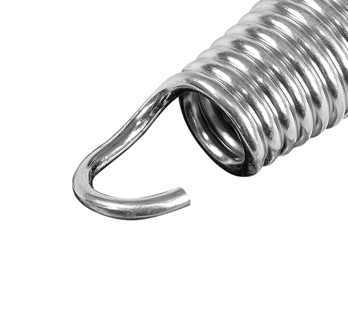 Esdabem 20 Trampoline Springs with T-Hook 5.5 Heavy Duty Galvanized Steel Replacement Spring Set Silver 