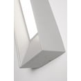 thumbnail image 5 of AFX Rowan 20-inch ADA Textured Grey LED Outdoor Sconce, White Acrylic Shade, 5 of 6
