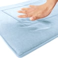 thumbnail image 4 of Tricol Clean Ultra-Soft Extra-Thick Non-Slip Memory Foam Long Bath Runner Mat 2 ft x 5 ft 5ftx2ft - skyblue, 4 of 6