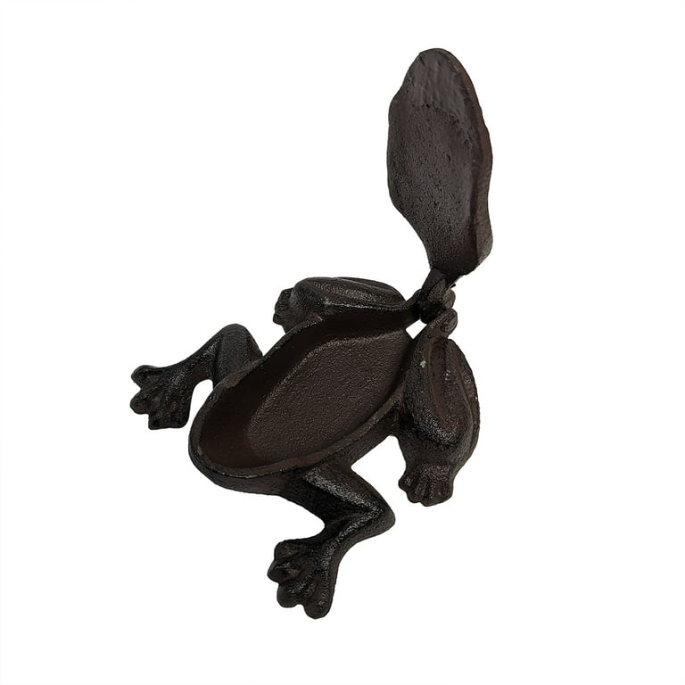 Frog Cast Iron Hide A Spare House Key Door Lock Small Box Outdoor Garden Decor Frog Cast Iron Hide A Spare House Key Door Lock Small Box Outdoor Garden Decor