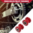 thumbnail image 3 of Tensor de polea de rodillo de cadena con junta de tuerca de perno/tensor de guía de rueda para motocicleta Mini bicicleta ATV 125 cc 140 cc 160 cc XR125 Dirt Bike/plástico8 mm 10 mm/2 juegos rojo, 3 of 7