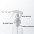 thumbnail image 3 of Clear Plastic Spray Bottle, 6.8OZ Empty Spray Bottles with Super-Fine Mist Nozzle, For Hair/Misting Plants/Cleaning Liquid, 3 of 17