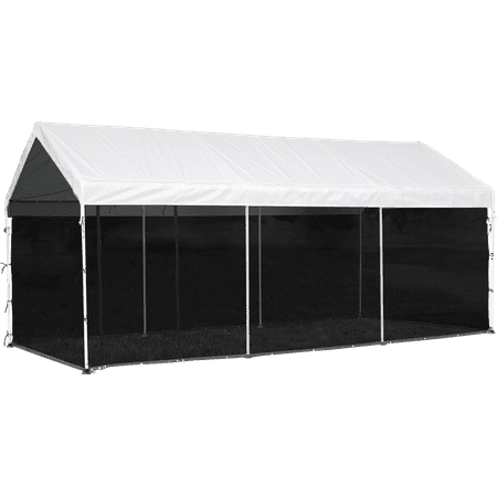 ShelterLogic Max AP 2-in-1 Canopy Pack 10' x 20' with Screen Enclosure Kit