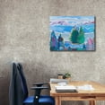 thumbnail image 3 of Epic Graffiti 'Thoughts of Blue' by Hooshang Khorasani, Canvas Wall Art, 34"x26", 3 of 8