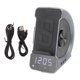 thumbnail image 2 of Estación de carga de reloj con altavoz Bluetooth, reloj despertador Bluetooth 3 en 1 con altavoz Bluetooth Reloj despertador con altavoz Bluetooth Durabilidad probada en el tiempo, 2 of 8