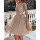 thumbnail image 1 of Vestido de fiesta de cintura alta y manga larga de moda de verano para mujer, 1 of 1