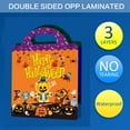 thumbnail image 2 of Halloween Trick or Treat Bags for Kids, Large Reusable Candy Goodie Bag with Handle, Pumpkin and Ghost Design, Party Favor Gift Bags for Halloween Decorations and Events, Durable and Lightweight, 2 of 3