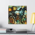 thumbnail image 3 of Horse and Carriage Ride - Canvas, 3 of 10