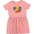thumbnail image 3 of Inktastic Number Two Race Car Girls Toddler Dress, 3 of 5