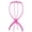 Pink, variant on Wig Stand,Portable Wig Holder Pink Wig Head Stand for All Wigs Travel Wig (pink)