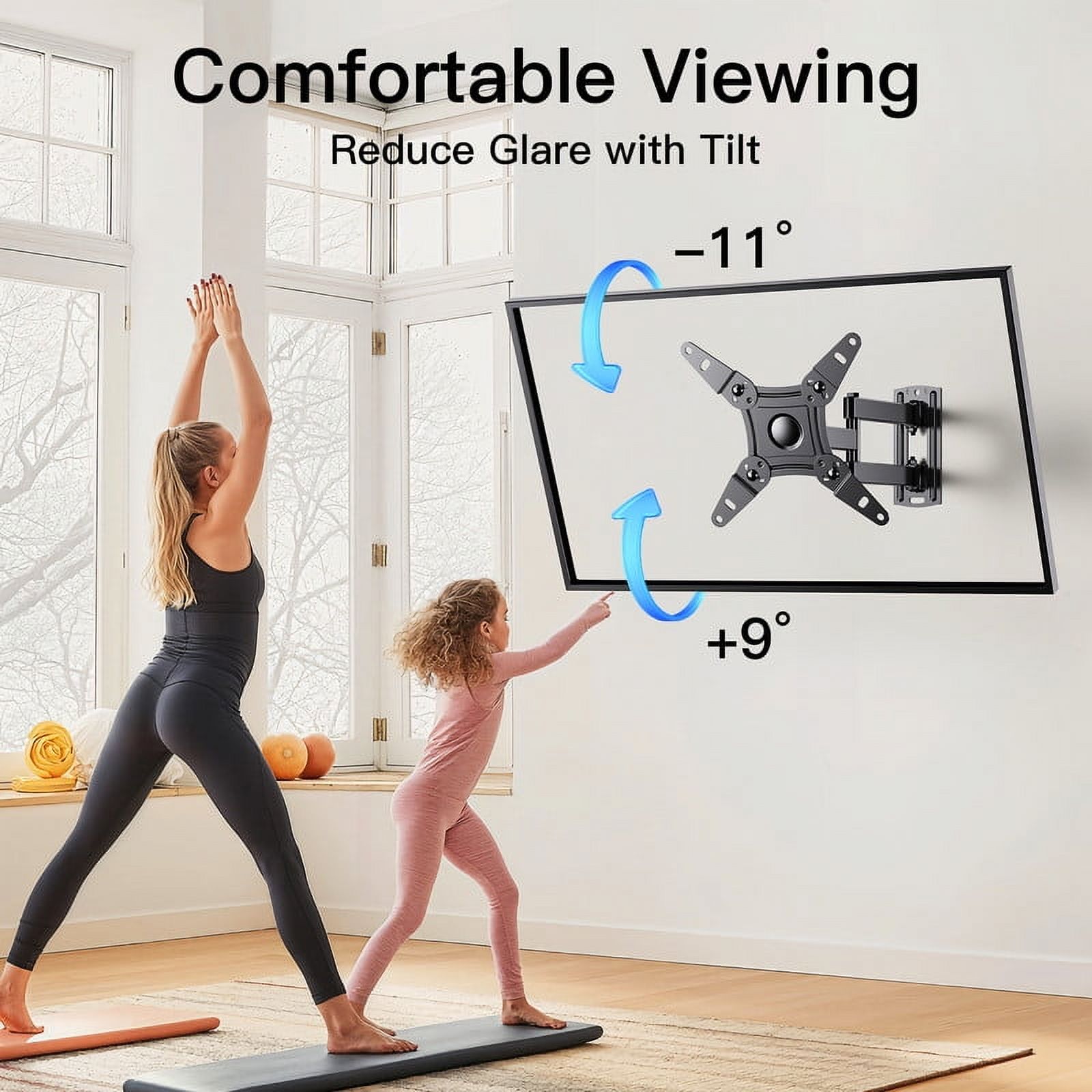MountFTV Full Motion TV Wall Mount for 13-42 Inch TVs photo 3