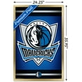 thumbnail image 3 of NBA Dallas Mavericks - Logo 14 Wall Poster, 22.375" x 34", Framed, 3 of 3