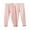Pink, variant on ZZwxWA 2 Pack Toddler Pants Girl Solid Color Leggings Elastic Fashion Trendy Comfy Jogger Sweat Pants Casual Capri Yoga Trousers