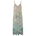 thumbnail image 4 of Mermaid Fish Scales Sleeveless Dress Women's Luxury Party Dress Birthday Dresses for Women, 4 of 7